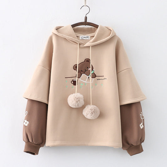 Nora Cozy Bear Hoodie