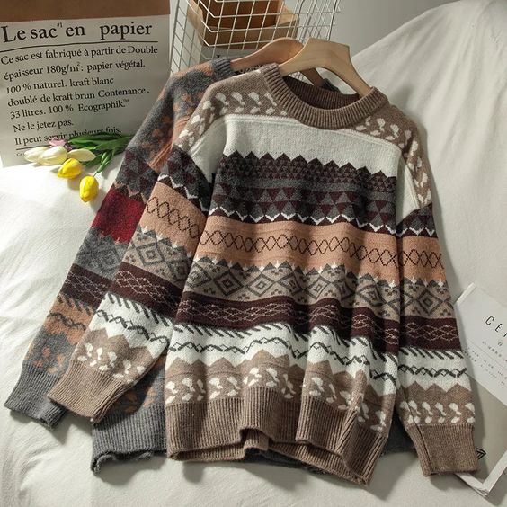 Chloe Cozy Fair Isle Sweater