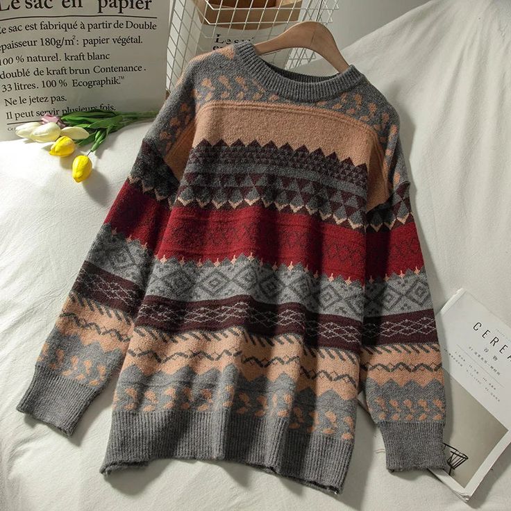 Chloe Cozy Fair Isle Sweater