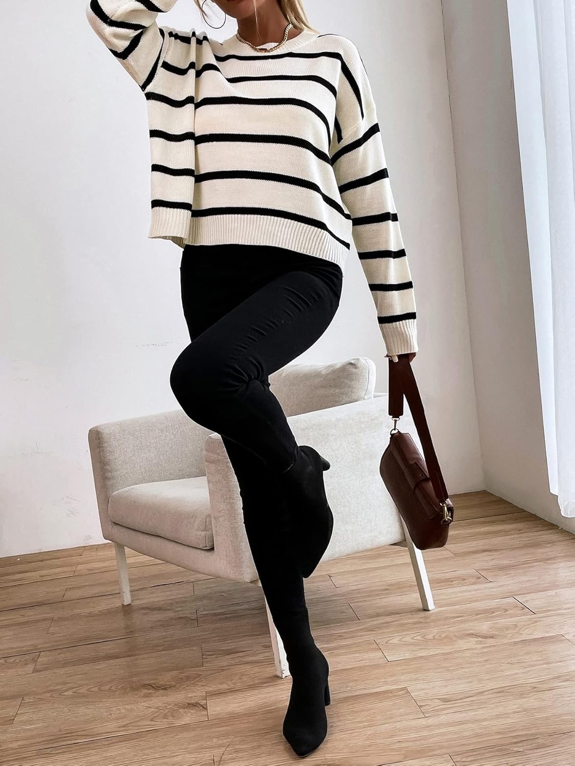 Lucy Striped Cozy Sweater