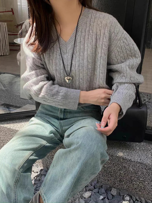 Chloe Cozy Cable Knit Bliss Sweater