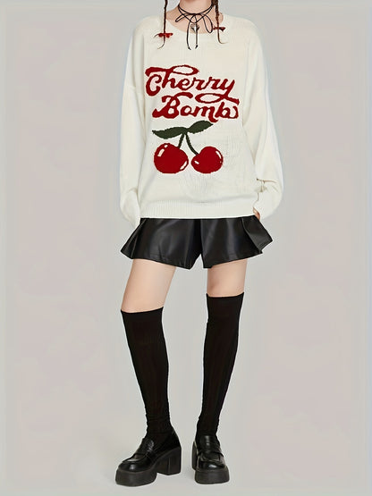 Cherry Bomb Sweater