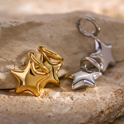 Chic Star Drop Earrings