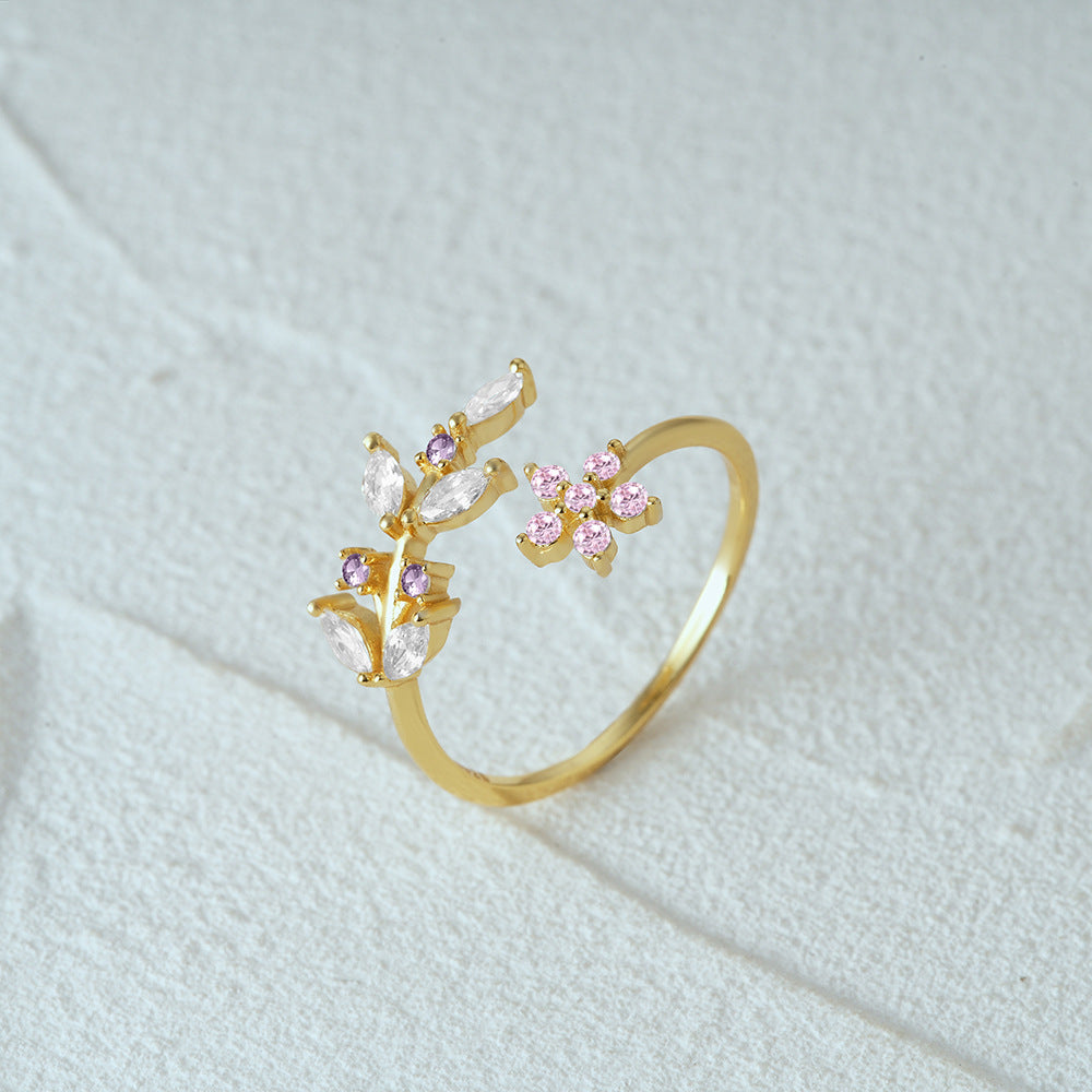 Delicate Floral Ring