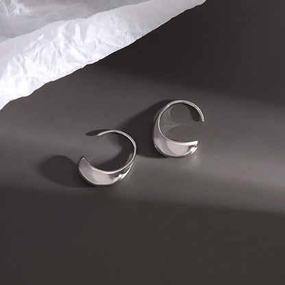 Lunar Hoop Earrings