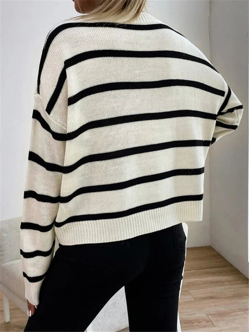 Emma Striped Knit Sweater