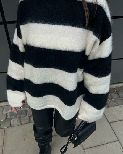 Lila Cozy Fleece Oversized Sweater