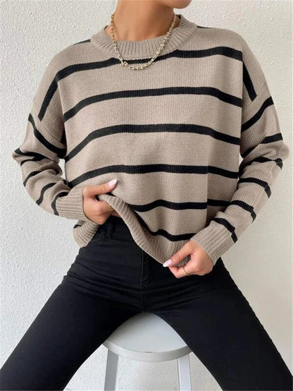 Emma Striped Knit Sweater