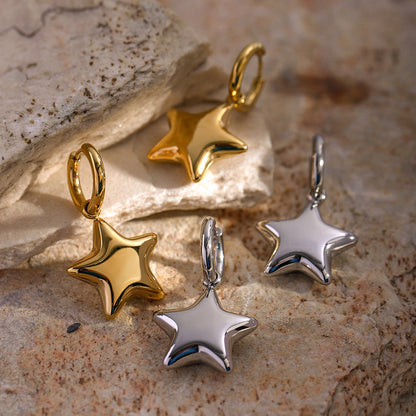 Chic Star Drop Earrings