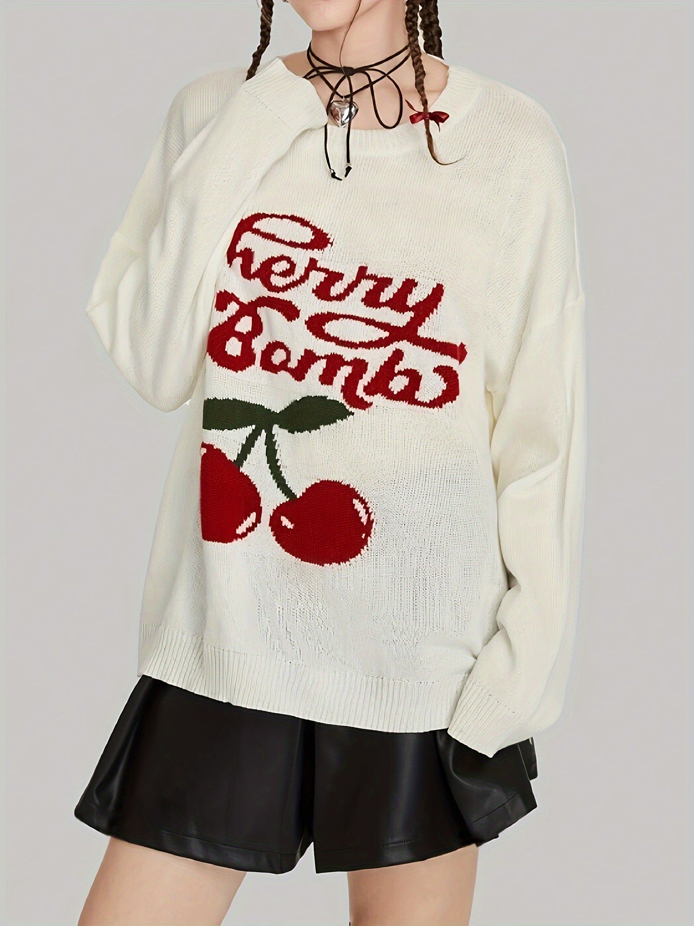 Cherry Bomb Sweater