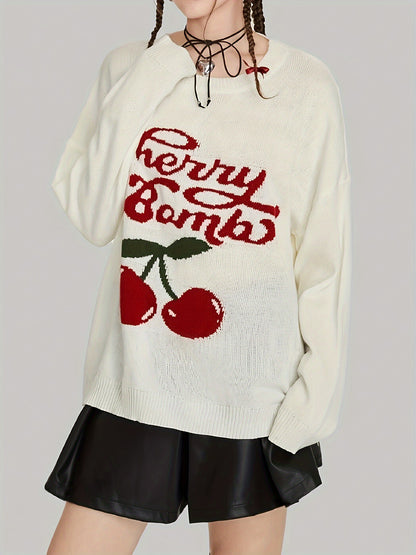 Cherry Bomb Sweater