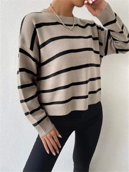 Emma Striped Knit Sweater