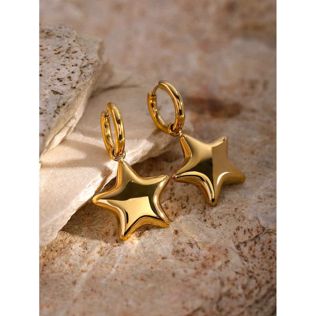 Chic Star Drop Earrings