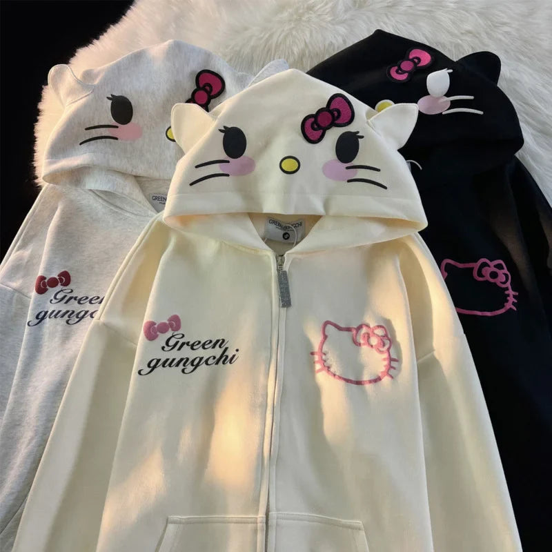 Lily Kawaii Hello Kitty Hoodie