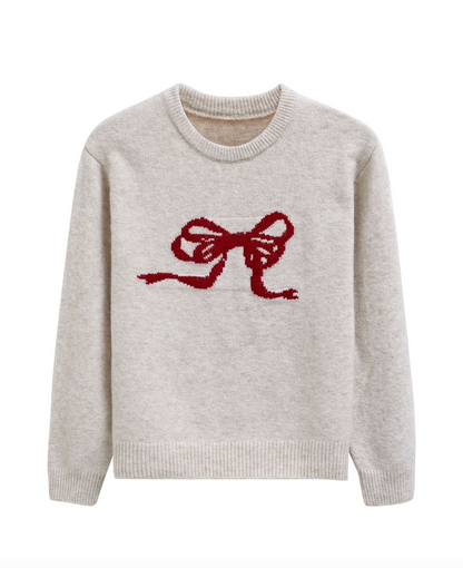 Rosie Bow Knit Sweater