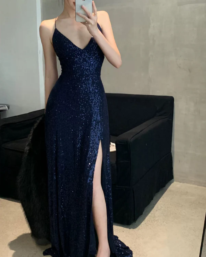 Hazel Midnight Sparkle Gown