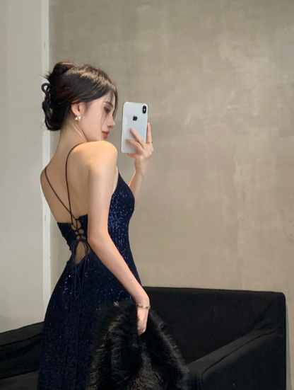 Hazel Midnight Sparkle Gown