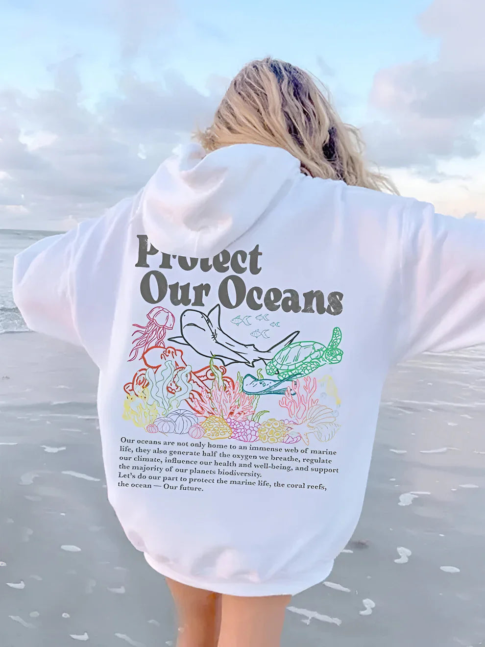 Chloe Ocean Awareness Hoodie