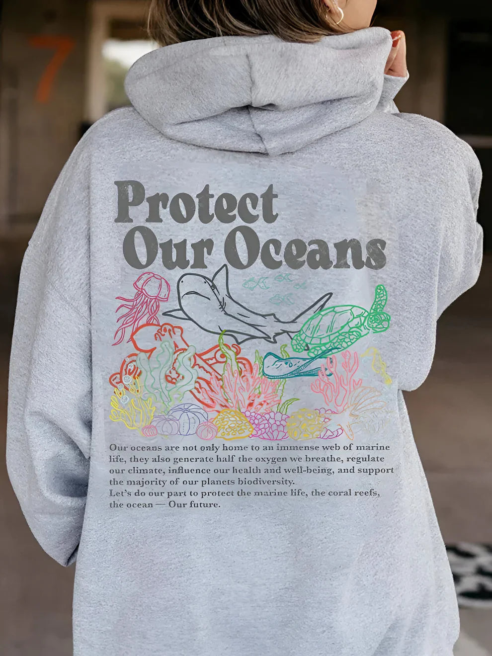 Chloe Ocean Awareness Hoodie