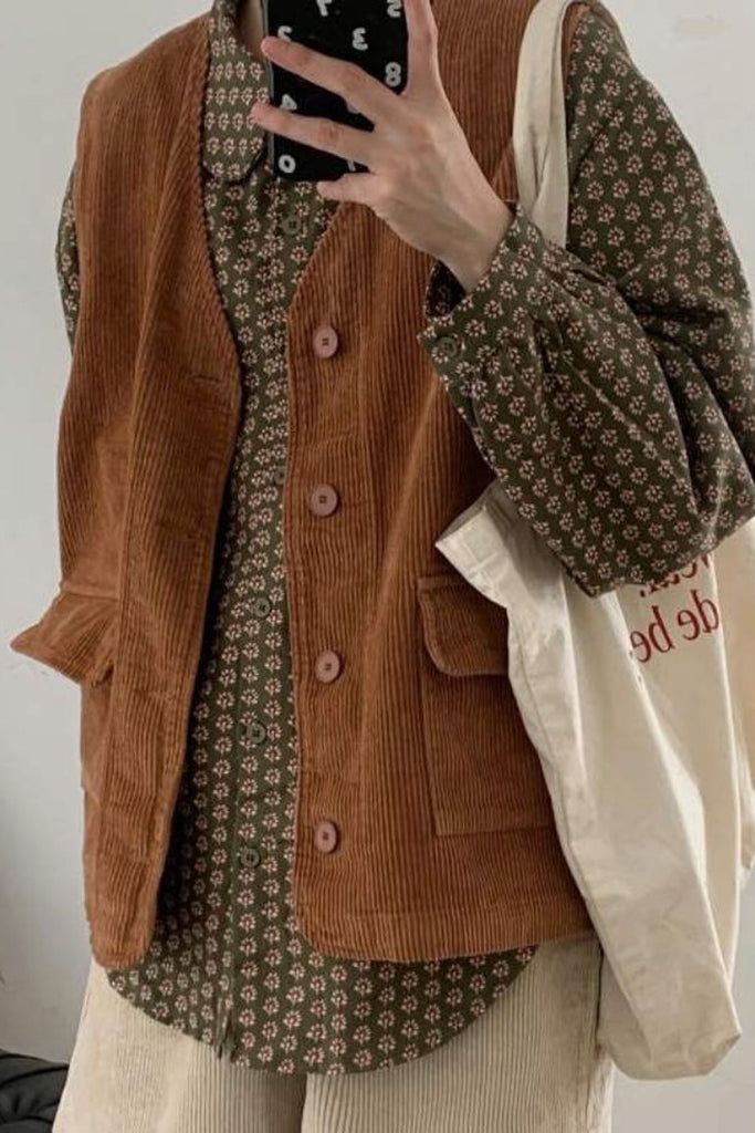 Grace Corduroy Vest