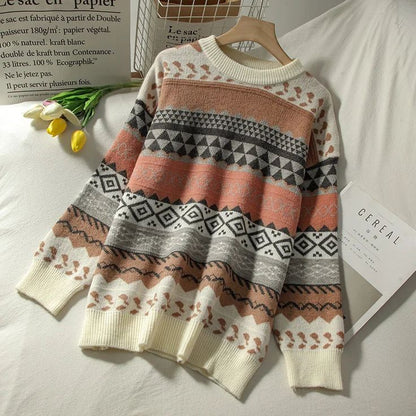 Chloe Cozy Fair Isle Sweater