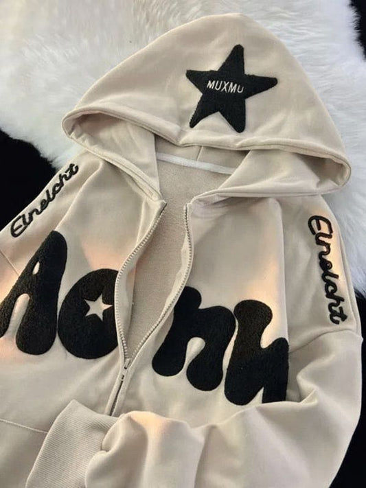 'Aonw' Star Hoodie