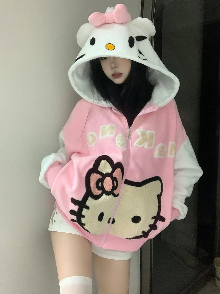 Lucy Hello Kitty Cozy Hoodie