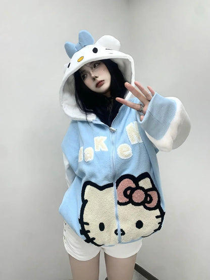 Lucy Hello Kitty Cozy Hoodie