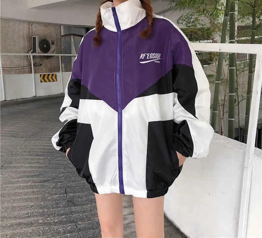 Stella Retro Windbreaker Jacket